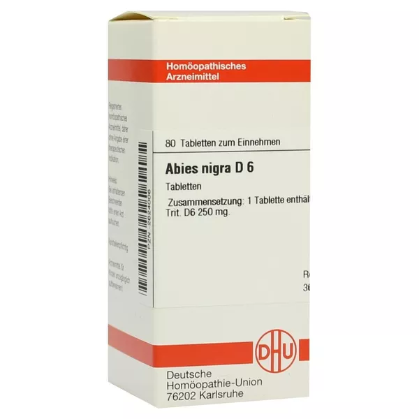 Abies Nigra D 6 Tabletten 80 St