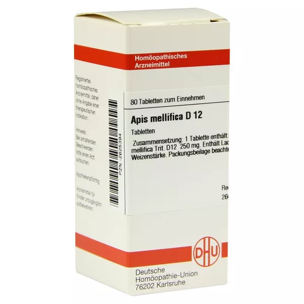 APIS Mellifica D 12 Tabletten 80 St