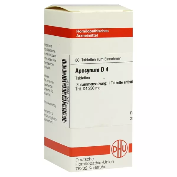 Apocynum D 4 Tabletten 80 St
