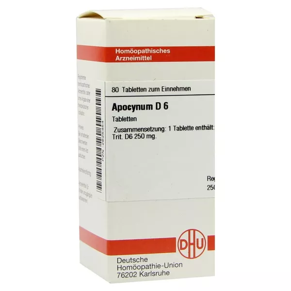 Apocynum D 6 Tabletten 80 St