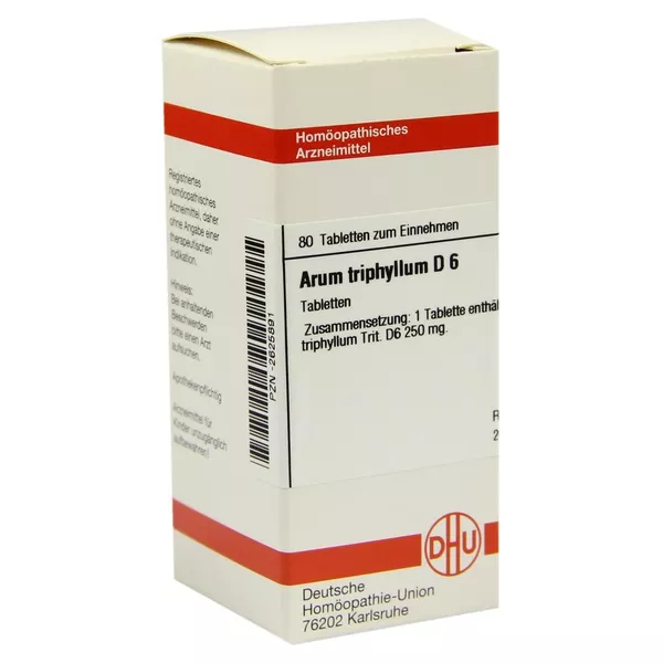 ARUM Triphyllum D 6 Tabletten 80 St