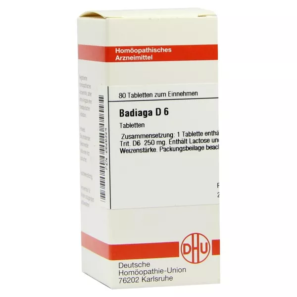 Badiaga D 6 Tabletten 80 St