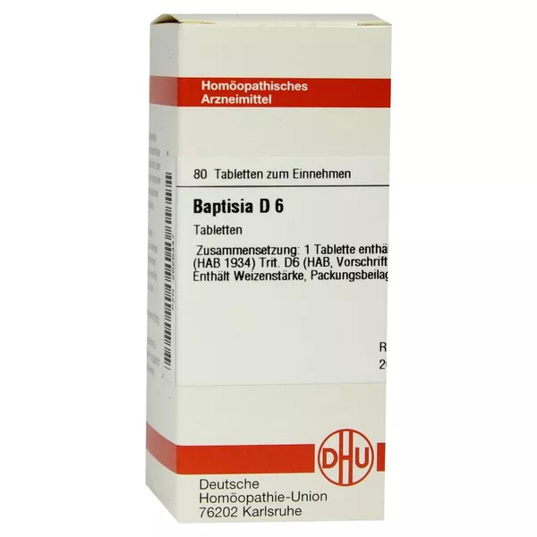 Baptisia D 6 Tabletten 80 St