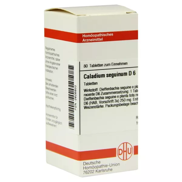 Caladium Seguinum D 6 Tabletten 80 St