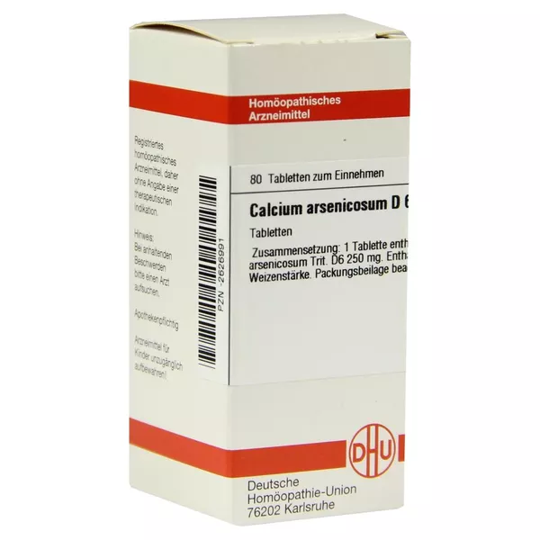 Calcium Arsenicosum D 6 Tabletten 80 St