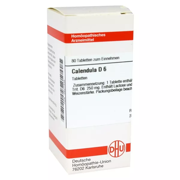 Calendula D 6 Tabletten 80 St