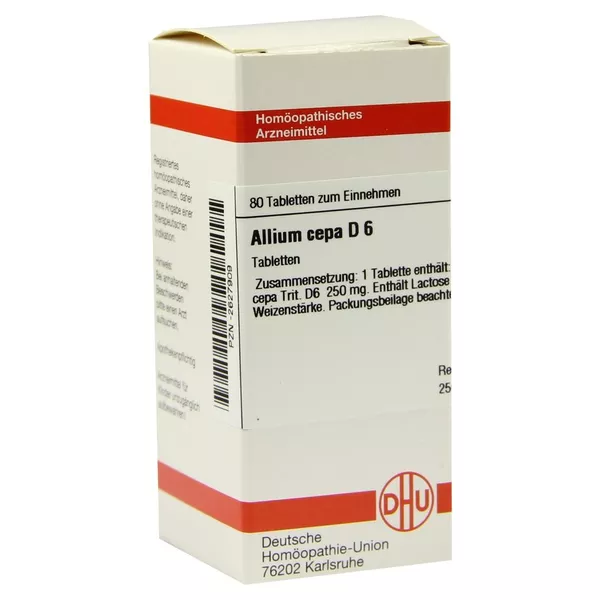Allium CEPA D 6 Tabletten 80 St