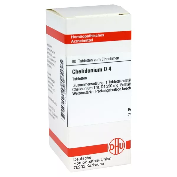 Chelidonium D 4 Tabletten 80 St