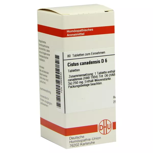 Cistus Canadensis D 6 Tabletten 80 St