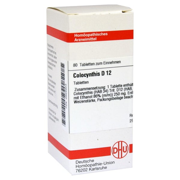 Colocynthis D 12 Tabletten 80 St