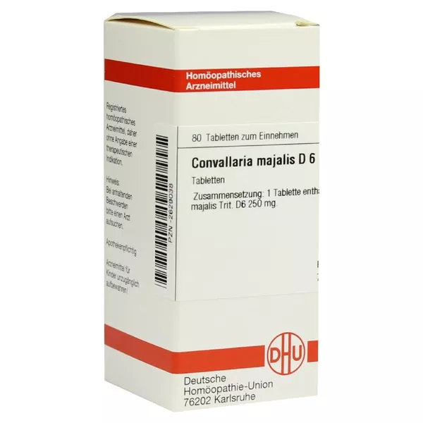 Convallaria Majalis D 6 Tabletten 80 St