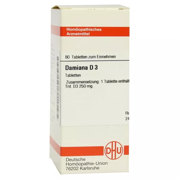 Damiana D 3 Tabletten 80 St