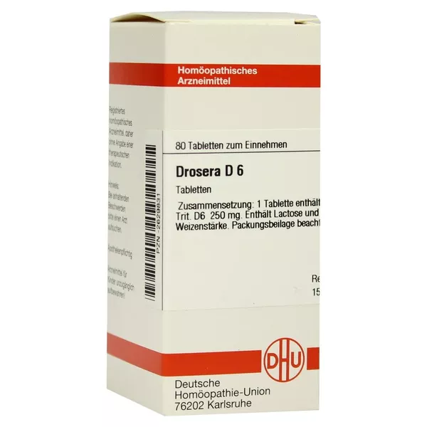 Drosera D 6 Tabletten 80 St