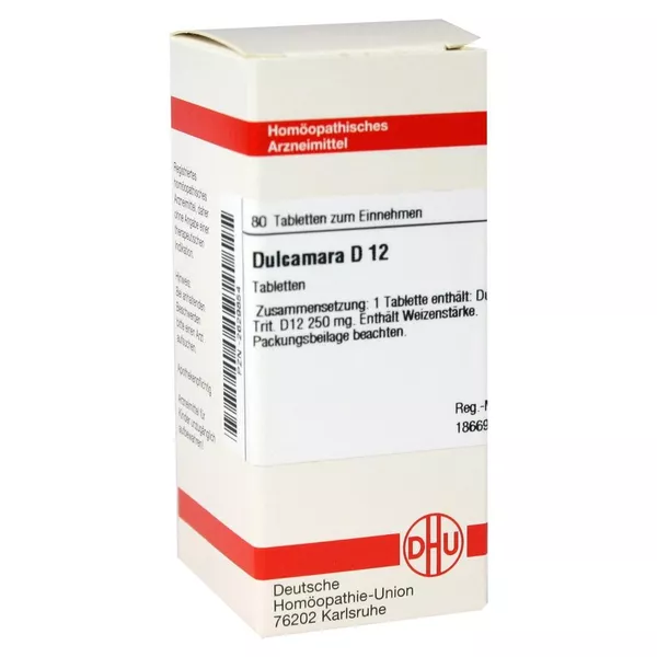 Dulcamara D 12 Tabletten 80 St