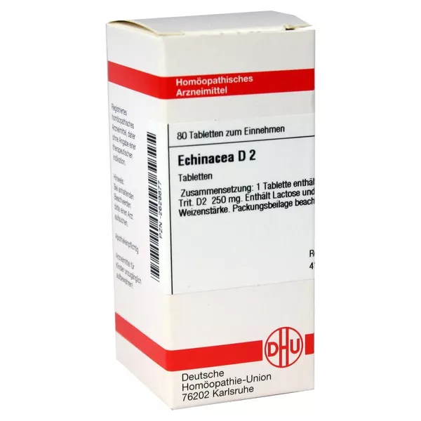 Echinacea HAB D 2 Tabletten 80 St
