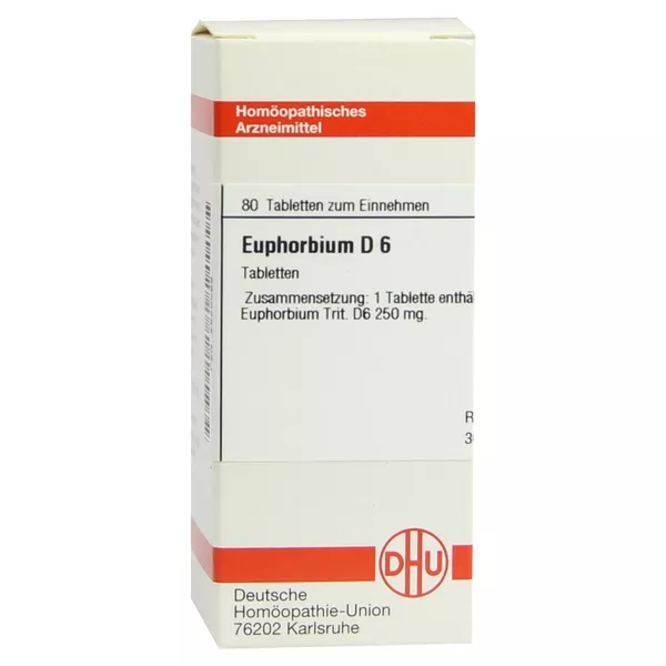 Euphorbium D 6 Tabletten 80 St