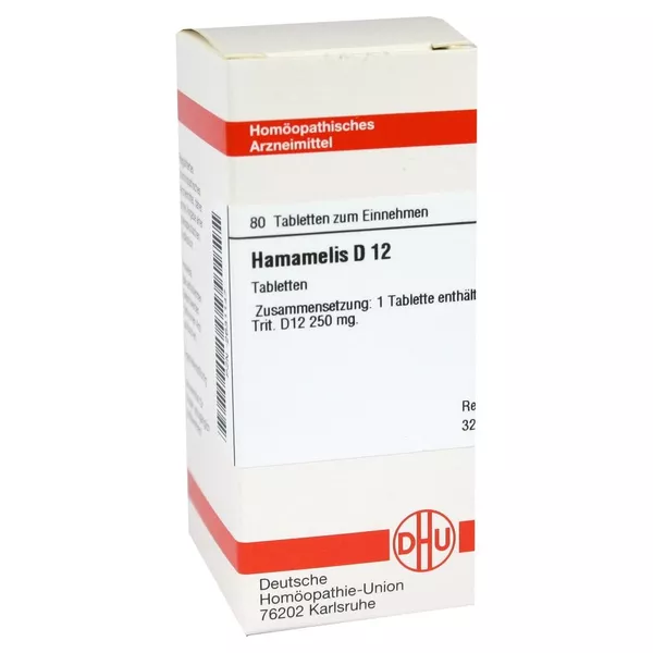 Hamamelis D 12 Tabletten 80 St