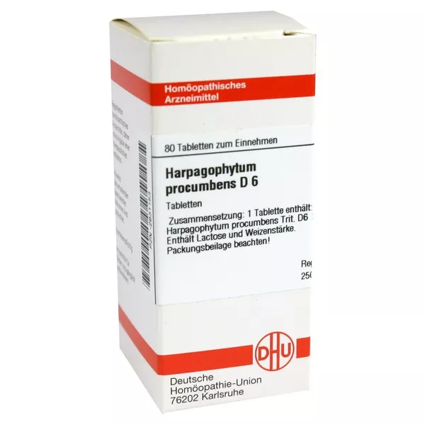 Harpagophytum Procumbens D 6 Tabletten 80 St