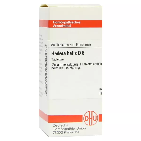 Hedera Helix D 6 Tabletten 80 St