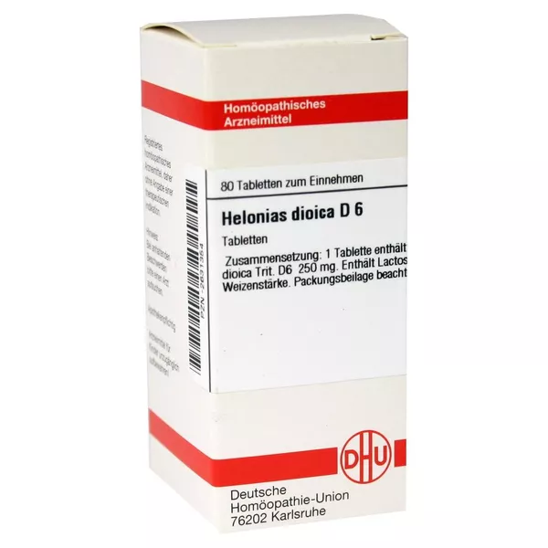 Helonias Dioica D 6 Tabletten 80 St