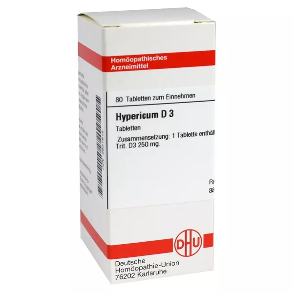 Hypericum D 3 Tabletten 80 St