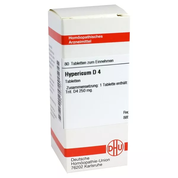 Hypericum D 4 Tabletten 80 St