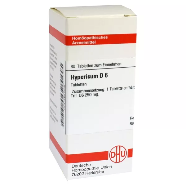 Hypericum D 6 Tabletten 80 St