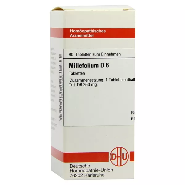 Millefolium D 6 Tabletten 80 St