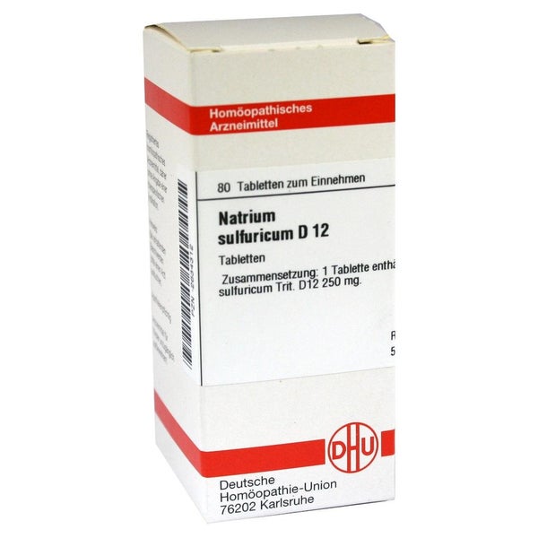 Natrium Sulfuricum D 12 Tabletten 80 St