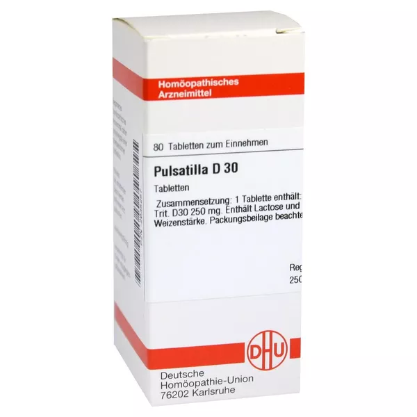 Pulsatilla D 30 Tabletten 80 St
