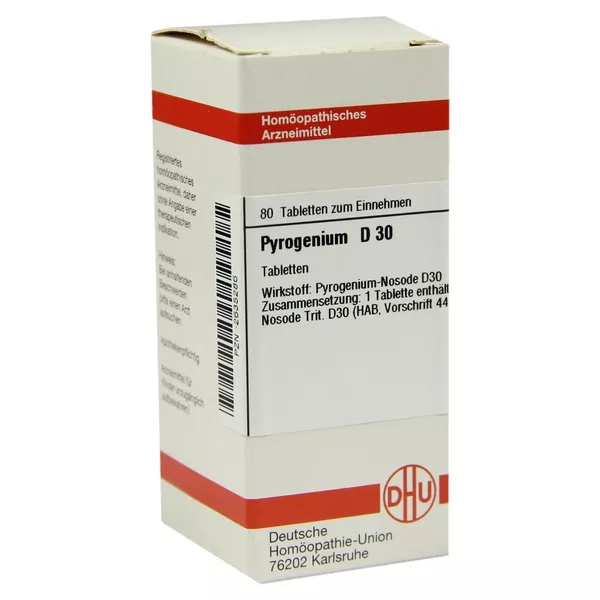 Pyrogenium D 30 Tabletten 80 St