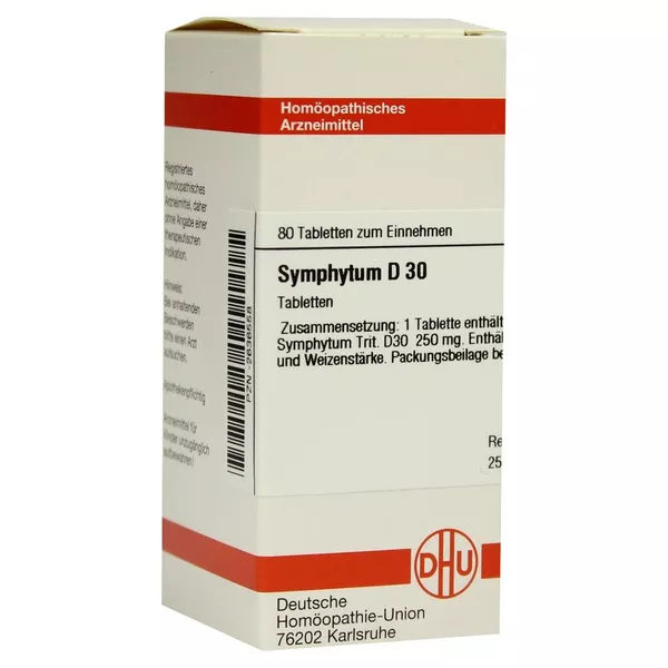 Symphytum D 30 Tabletten 80 St