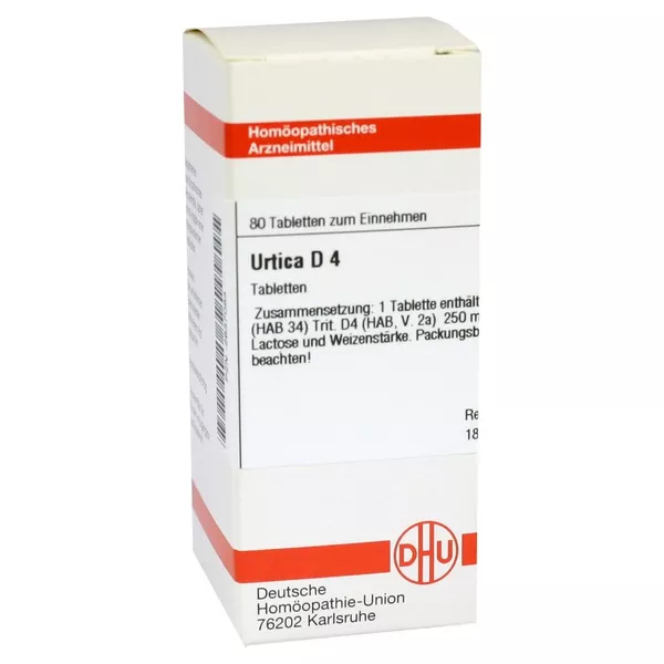 Urtica D 4 Tabletten 80 St