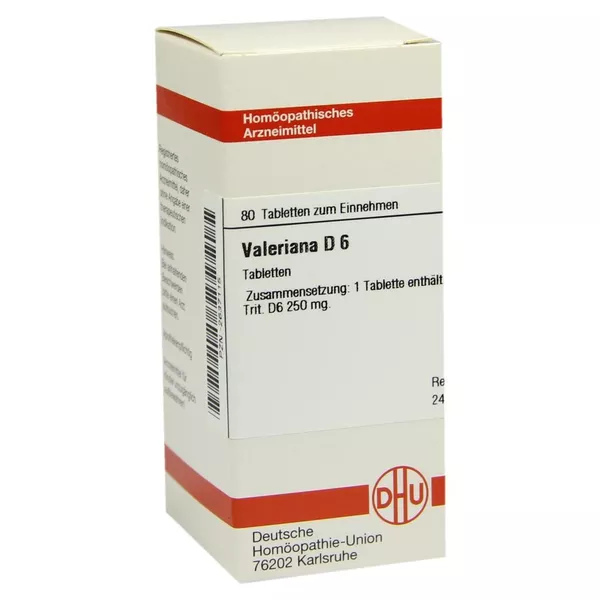 Valeriana D 6 Tabletten 80 St