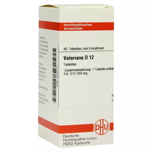 Valeriana D 12 Tabletten 80 St