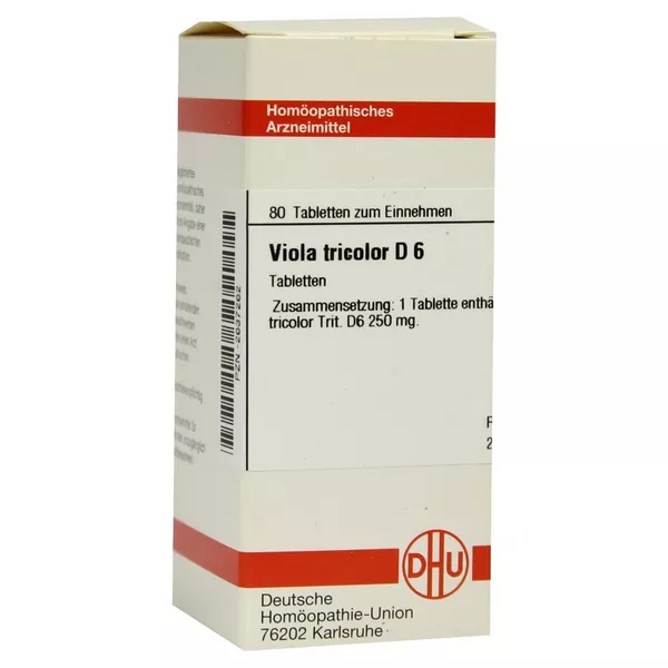Viola Tricolor D 6 Tabletten 80 St