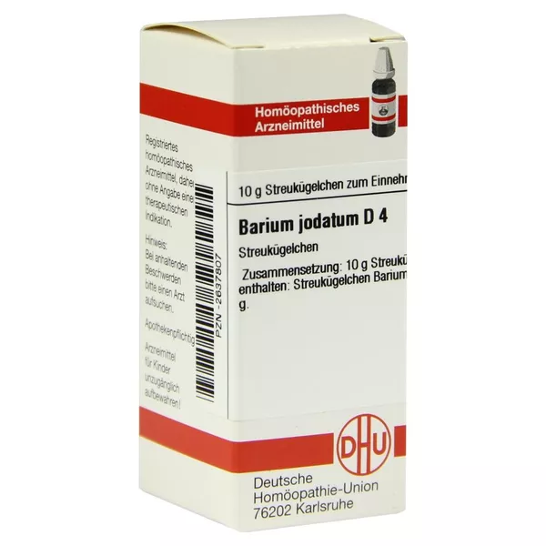 Barium Jodatum D 4 Globuli 10 g