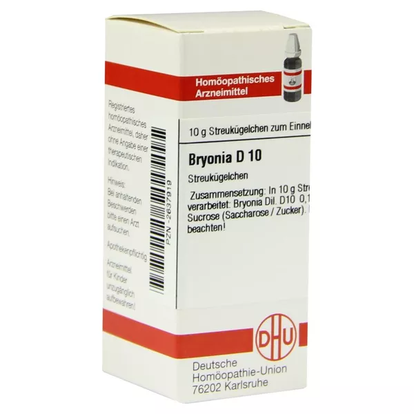 Bryonia D 10 Globuli 10 g