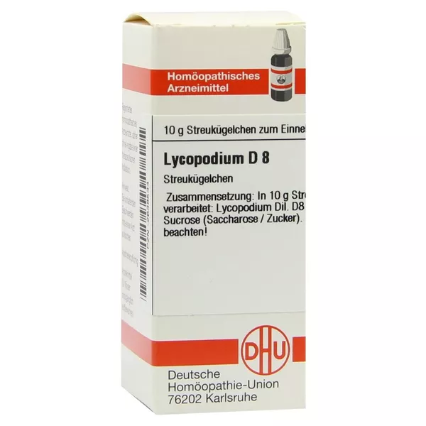 Lycopodium D 8 Globuli 10 g