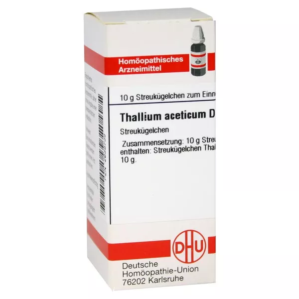 Thallium Aceticum D 6 Globuli 10 g