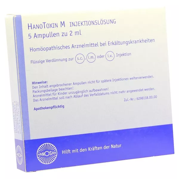Hanotoxin M Injektionslösung 5X2 ml
