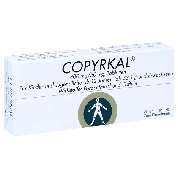 COPYRKAL 400 mg / 50 mg, 20 St.
