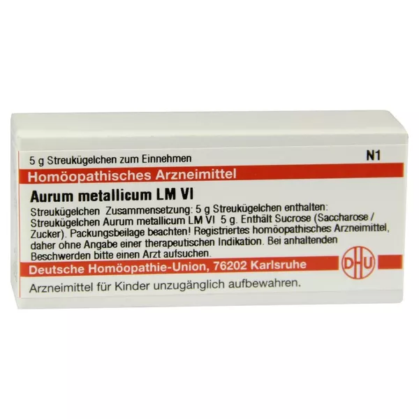 Aurum Metallicum LM VI Globuli 5 g