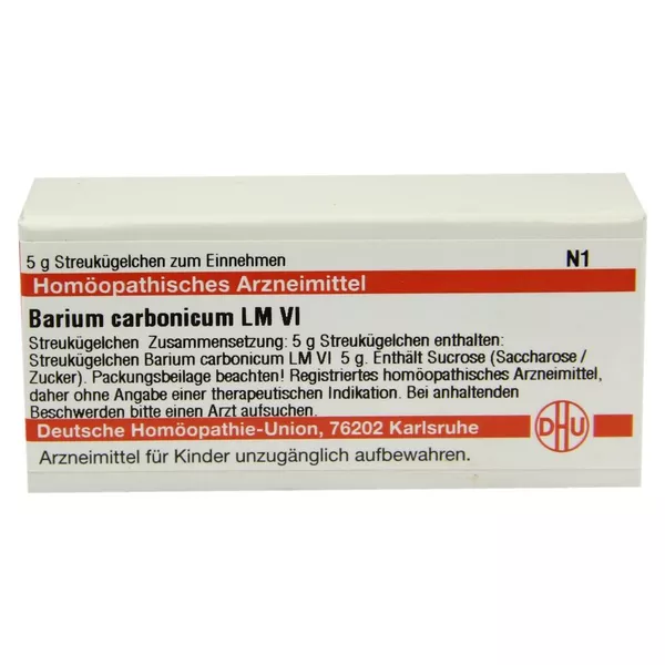 Barium Carbonicum LM VI Globuli 5 g