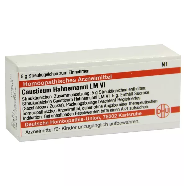 Causticum Hahnemanni LM VI Globuli 5 g