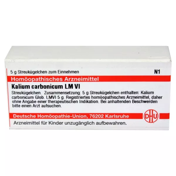 Kalium Carbonicum LM VI Globuli 5 g