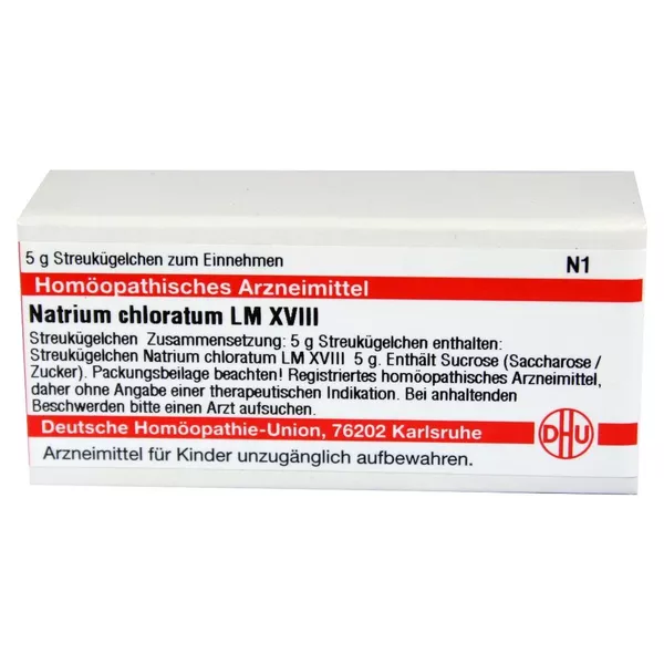 Natrium Chloratum LM XVIII Globuli 5 g