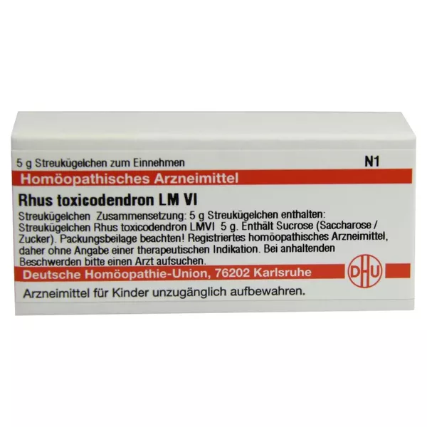 RHUS Toxicodendron LM VI Globuli 5 g