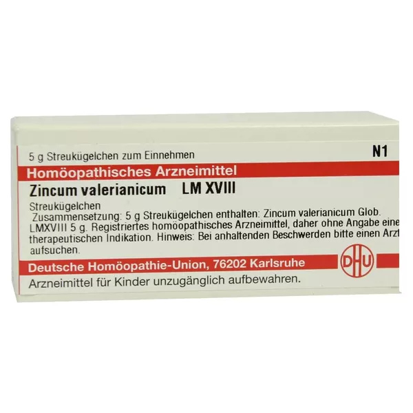 Zincum Valerianicum LM XVIII Globuli 5 g