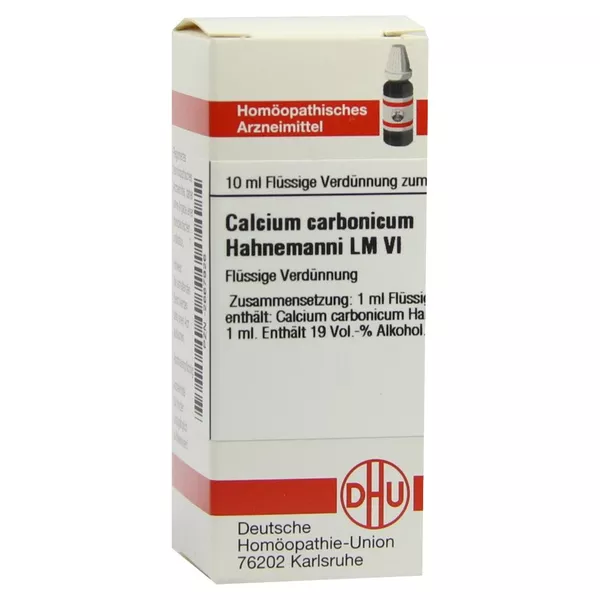 Calcium Carbonicum Hahnemanni LM VI Dilu 10 ml